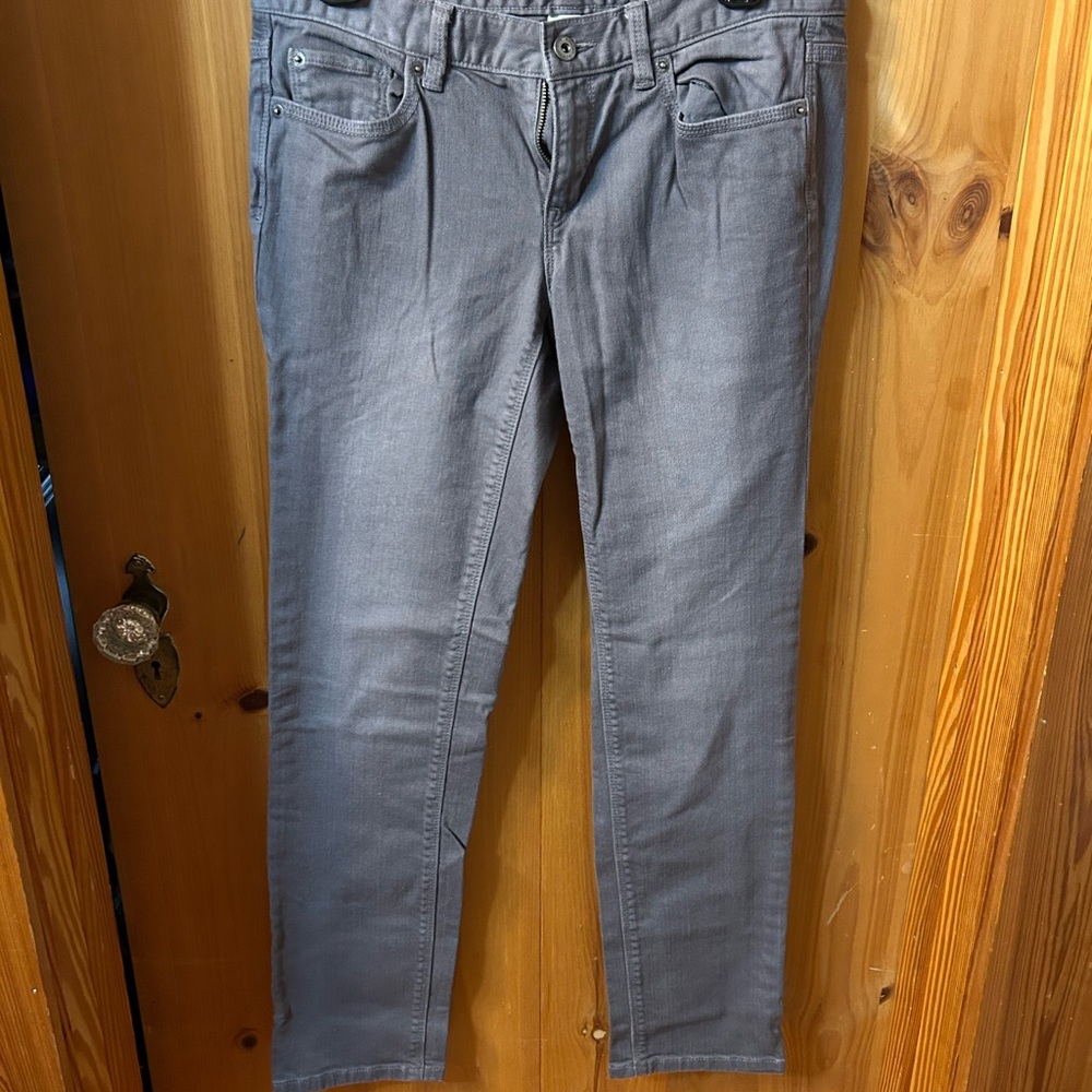 LOFT Women's Charcoal Skinny Jeans